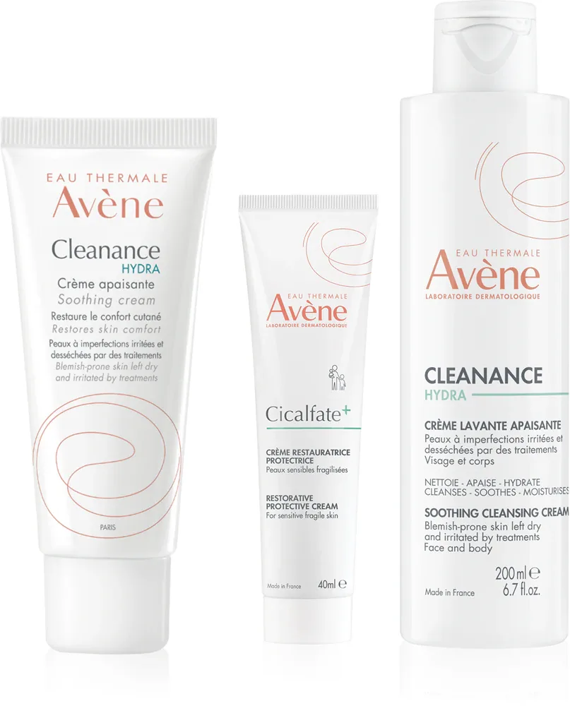 Avène Cleanance - Набор для очищения лица Avene Cleanance кремы для проблемной кожи, 1 шт