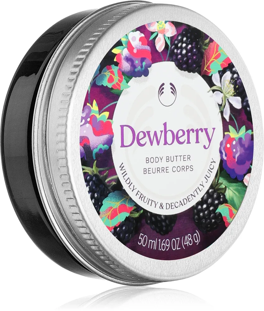 Масло для тела The Body Shop Dewberry Body Butter питательное, с маслом ши