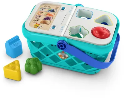 Игрушка интерактивная Baby Einstein Hape Magic Touch Shopping Basket корзина для покупок, 1 шт 9 m+