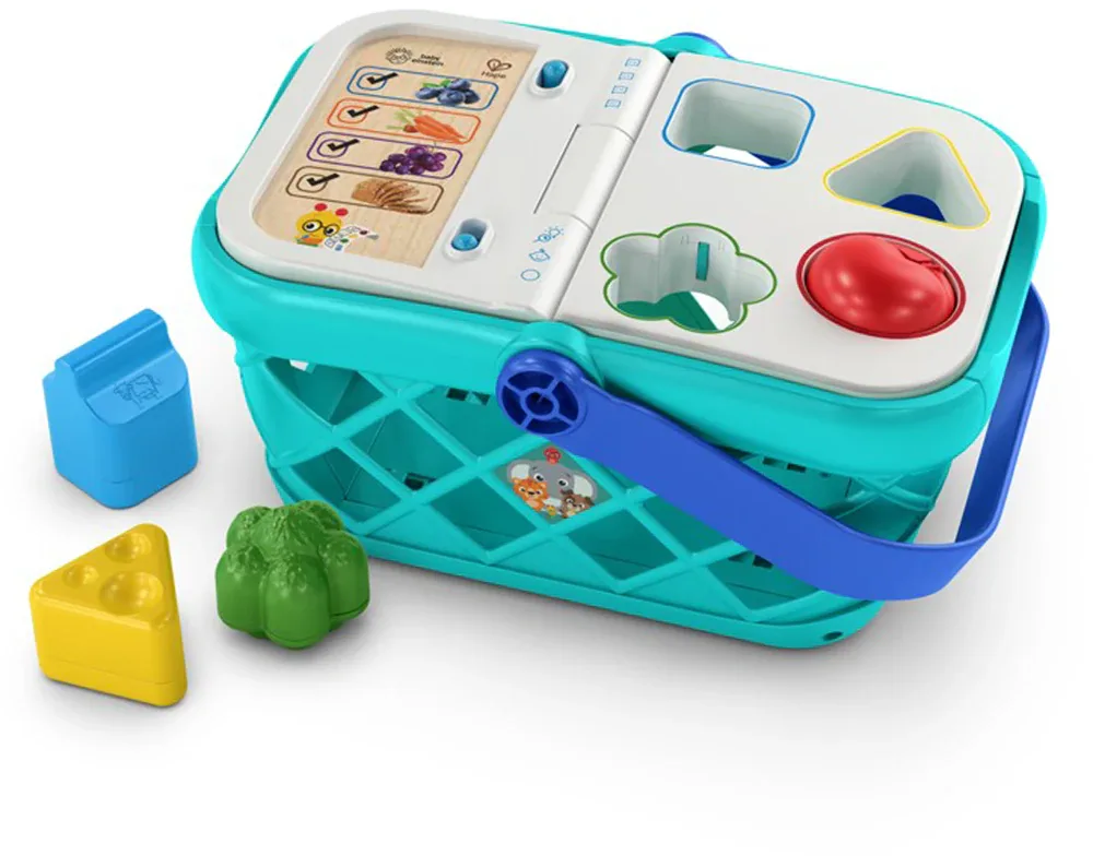 Игрушка интерактивная Baby Einstein Hape Magic Touch Shopping Basket корзина для покупок, 1 шт 9 m+