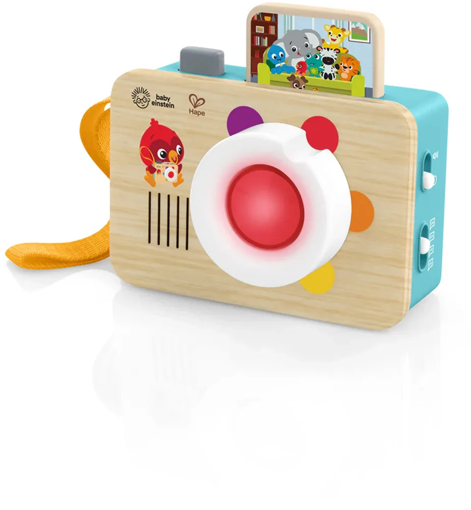 Игрушка интерактивная Baby Einstein Hape Learning Lens Toy Camera игрушечный фотоаппарат, 1 шт 6m+