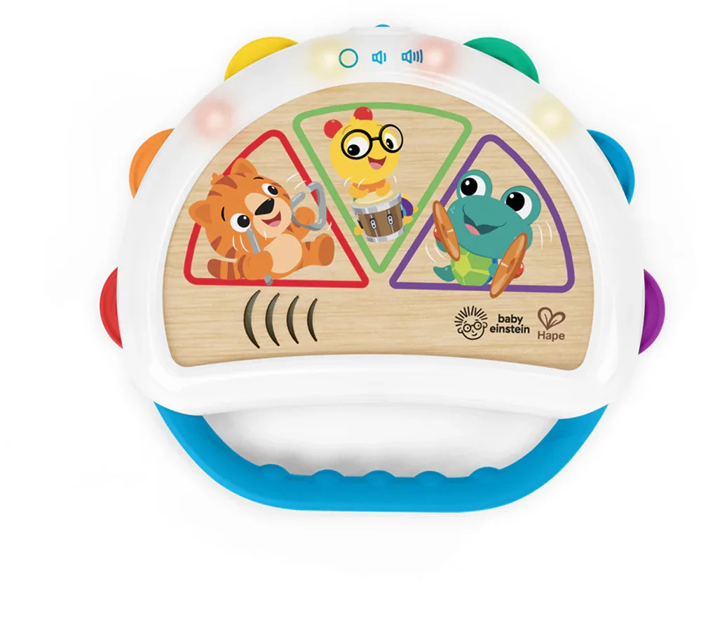 Игрушка интерактивная Baby Einstein Magic Touch Tap Shake сенсорная, со звуками, 1 шт 6 m+
