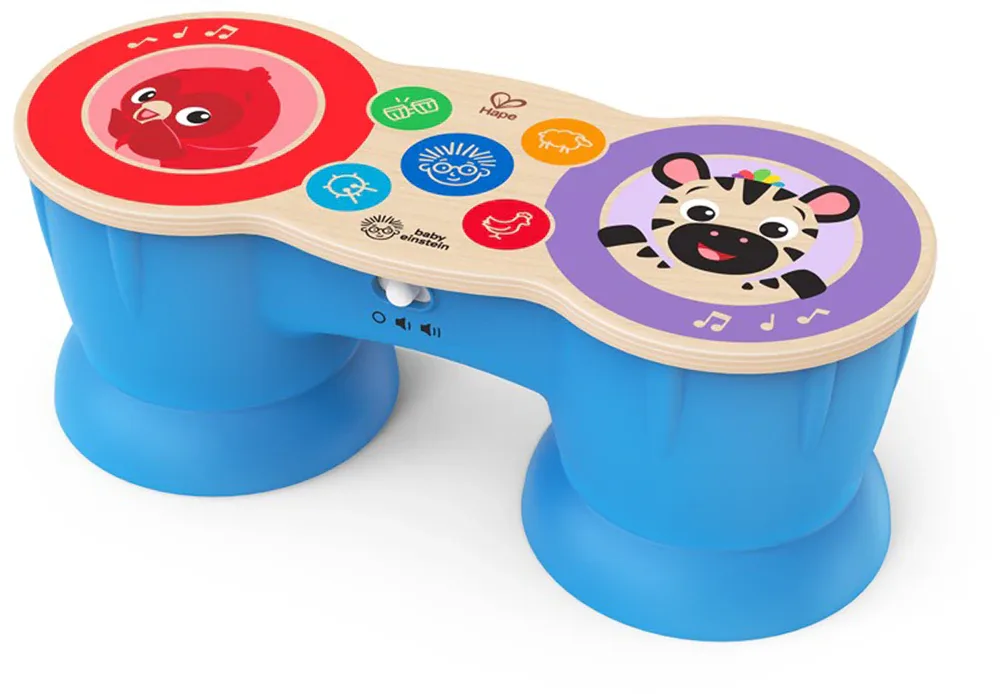 Игрушка интерактивная Baby Einstein Magic Touch Drums Wooden для детей, 1 шт 6m+