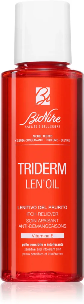 Масло для тела BioNike Triderm Len'oil увлажняющее, для сухой кожи, 100 мл