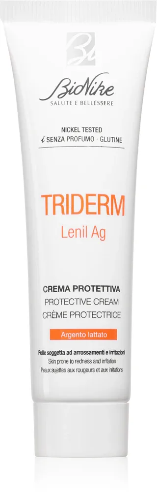 Крем для лица и тела BioNike Triderm Lenil Ag смягчающий, для чувствительной кожи, 30 мл