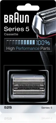 Сменная бреющая кассета Braun Series 5 52S из нержавеющей стали, 1 шт 52S