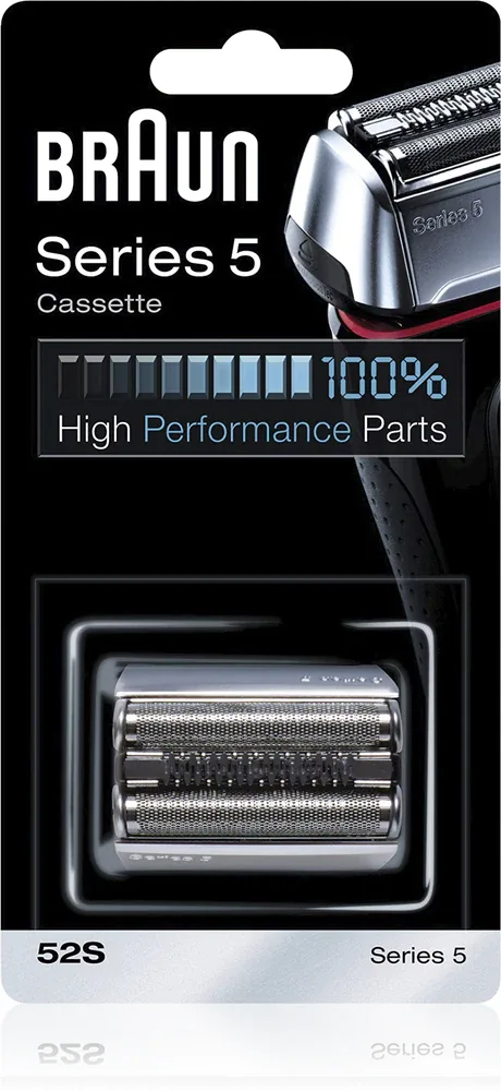 Сменная бреющая кассета Braun Series 5 52S из нержавеющей стали, 1 шт 52S