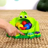 Игрушка интерактивная Bright Starts Poppin' Ball Frog развивающая, со звуками, разноцветная, 1 шт 6 m+ — фото 3