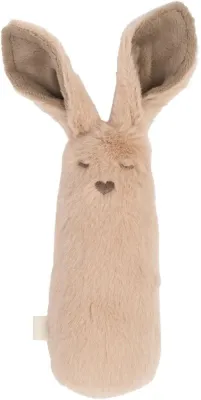 Погремушка BIBS Kangarooo Rattle с контрастными цветами, для самых маленьких, 1 шт Vanila
