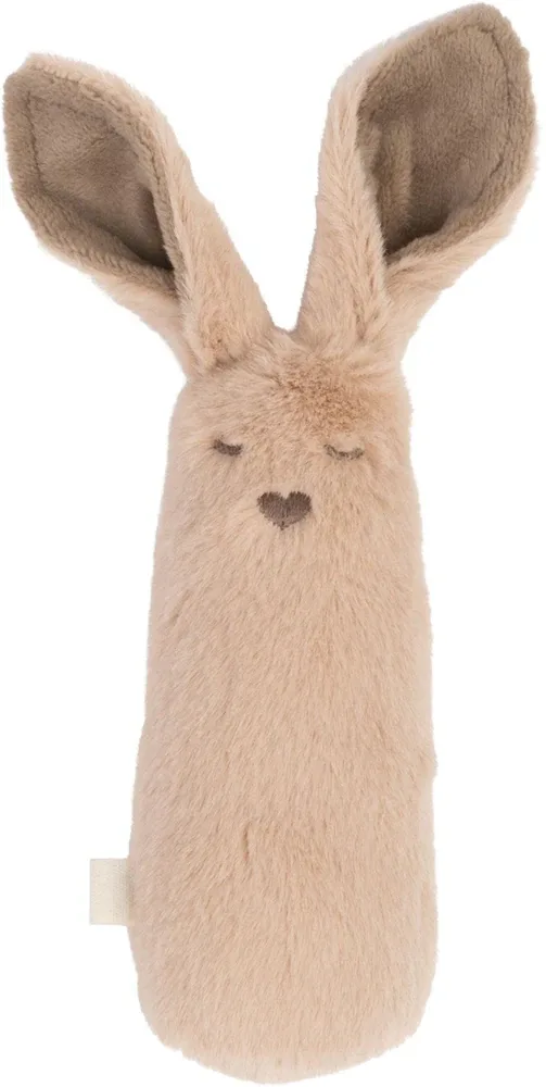 Погремушка BIBS Kangarooo Rattle с контрастными цветами, для самых маленьких, 1 шт Vanila