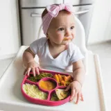 BBLÜV Yümi - Набор детской посуды BBLUV Yumi силиконовый, зелёный, 1 шт, 1 шт — фото 2