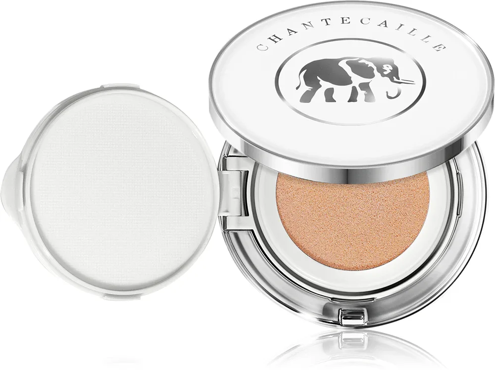 Тональное средство Chantecaille Future Skin Cushion Foundation кушон, увлажняющее, с лёгким покрытием, 2 × 12 г, оттенок + napełnienie Vanilla
