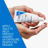Набор для ухода за кожей лица CeraVe Hydrating Cleanser очищение и увлажнение, с SPF, 473 мл + 52 мл — фото 5