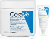 Набор средств для ухода за кожей CeraVe Moisturizers крем и уход с SPF 50, для сухой кожи, 454 г + 52 мл — фото 1