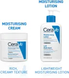 Набор средств для ухода за кожей CeraVe Moisturizers крем и уход с SPF 50, для сухой кожи, 454 г + 52 мл — фото 5