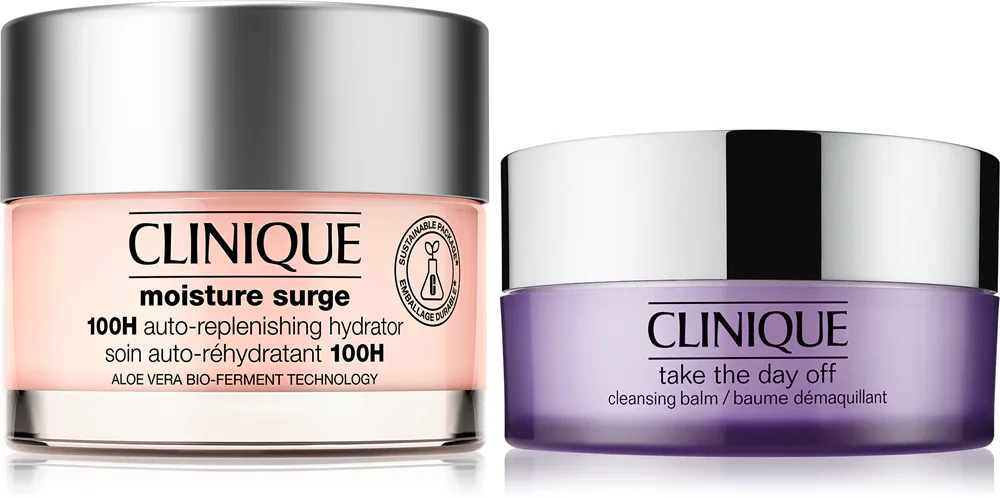 Набор косметики для лица Clinique Core Routine Set, крем-гель, бальзам для снятия макияжа и крем для глаз, 1 шт