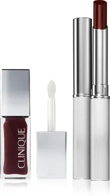 Набор косметики для макияжа Clinique Black Honey Icon Set, помада, масло для губ и щёк, тушь, 1 шт