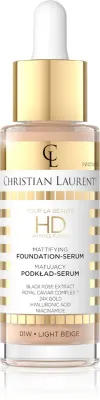 База под макияж Christian Laurent Pour La Beaute HD 4M Pixel Fusion матирующая, с ниацинамидом, 32 мл