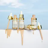 База под макияж Christian Laurent Pour La Beaute HD 4M Pixel Fusion матирующая, с ниацинамидом, 32 мл, оттенок 01 Light Beige — фото 4