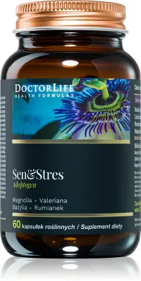 Биологически активная добавка Doctor Life Sen Stress Adaptogen для сна и восстановления, 60 капсул