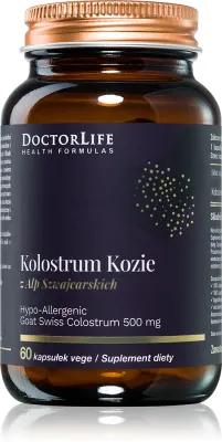Биологически активная добавка Doctor Life Kolostrum Kozie козье молозиво, для иммунитета, 60 капсул