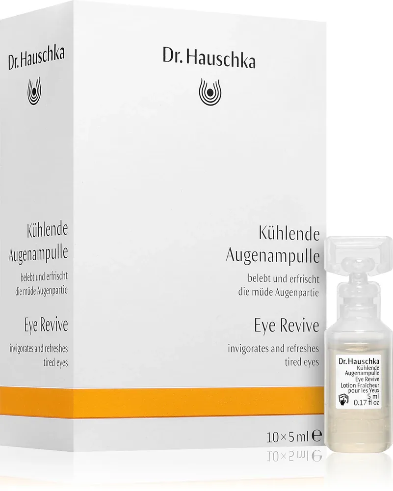 Маска для области вокруг глаз Dr. Hauschka Eye And Lip Care успокаивающая, для любого типа кожи, 10 шт. по 5 мл