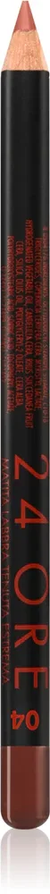 Карандаш для губ Deborah Milano 24 Ore Lip Pencil контурный, увлажняющий, 1,5 г, оттенок 4 Brown