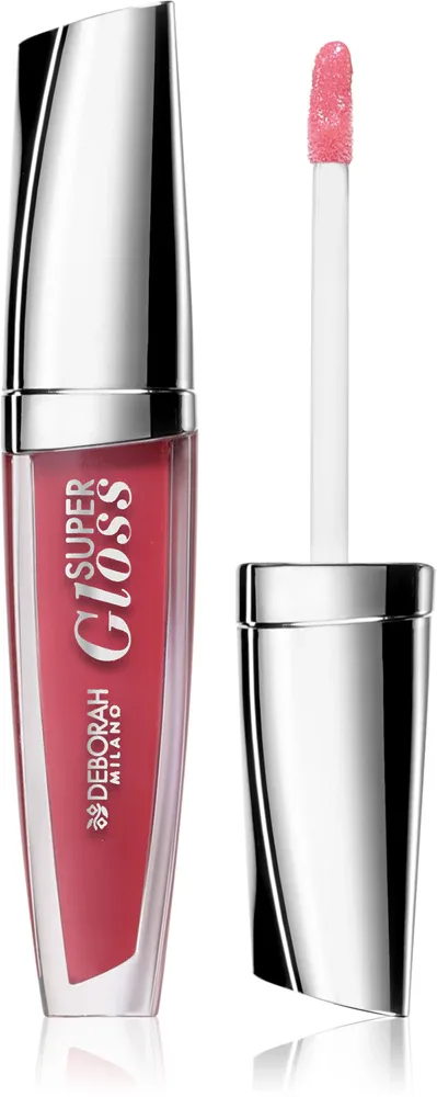 Блеск для губ Deborah Milano Super Gloss увлажняющий, с гиалуроновой кислотой, 4,5 г, оттенок 3 Pink