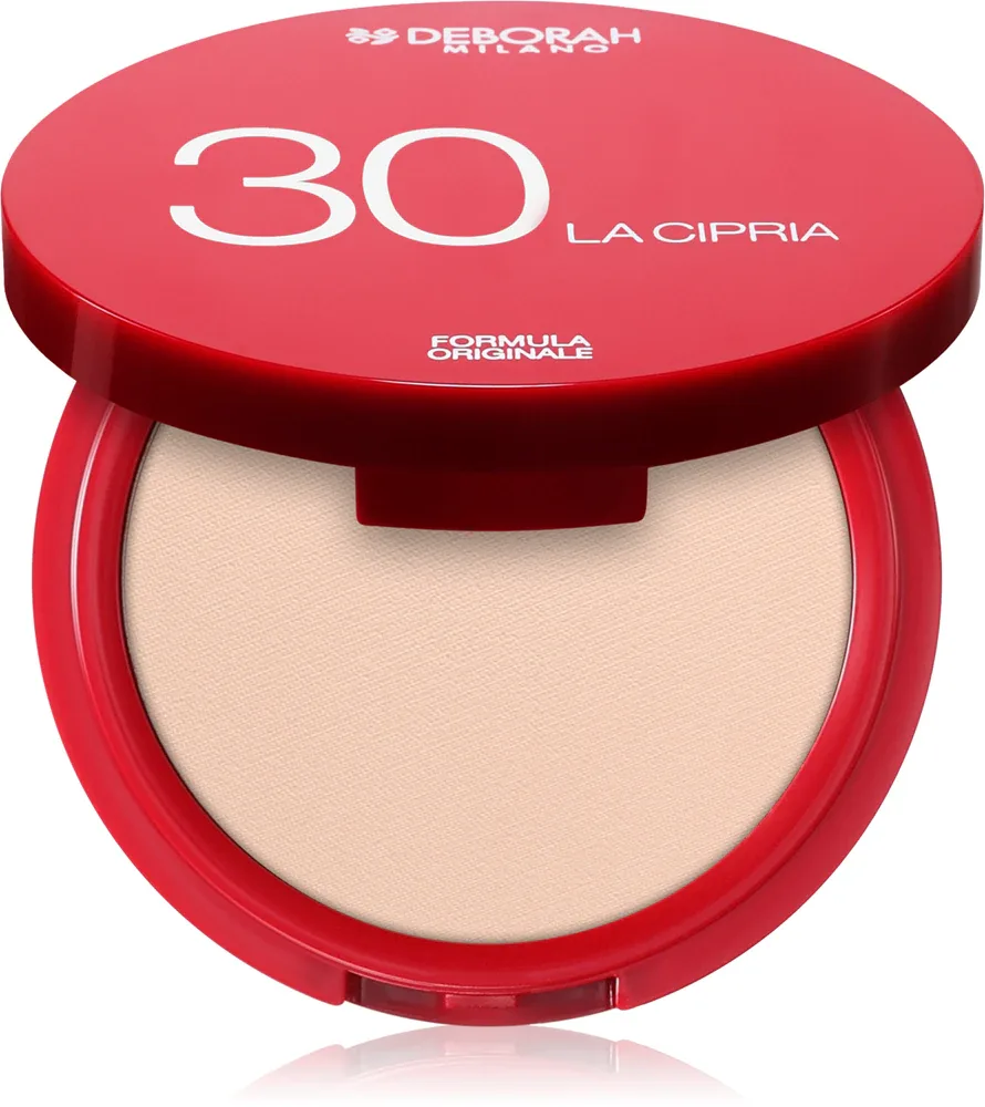 Пудра для лица Deborah Milano Compact Powder компактная, матирующая, 13 г, оттенок 30