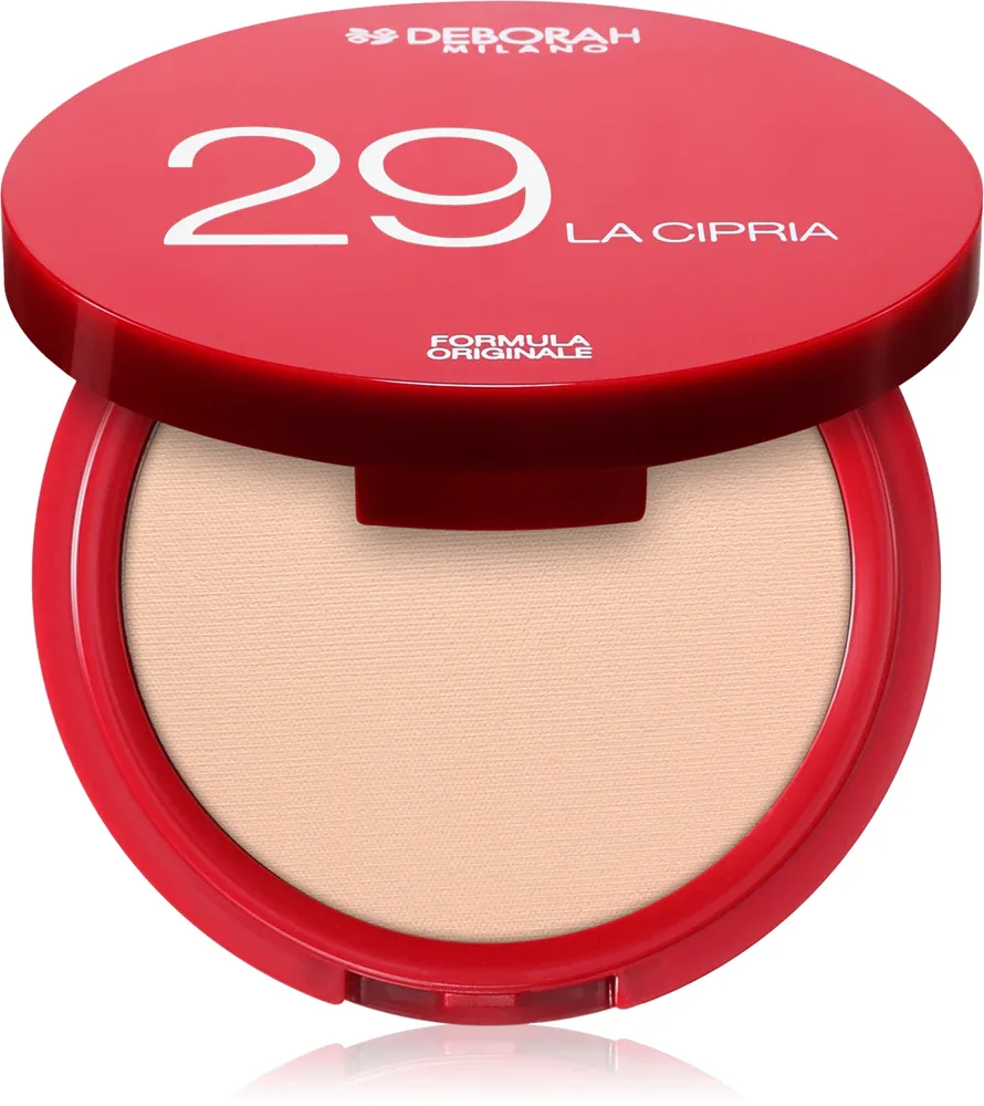 Пудра для лица Deborah Milano Compact Powder компактная, матирующая, 13 г, оттенок 29