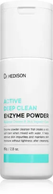 Пудра для умывания Dr. HEDISON Active Deep Clean Enzyme Powder энзимная, отшелушивающая, 80 г