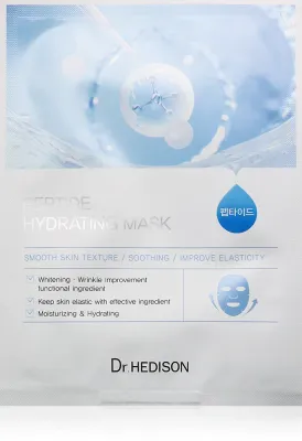 Набор Dr. HEDISON Peptide с тканевыми масками для лица, увлажняющий