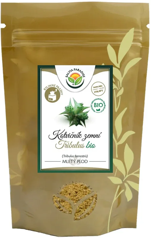Порошок из плодов Salvia Paradise Tribulus terrestris zmielony owoc биологически активная добавка, 100 г