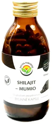 Капсулы растительные Salvia Paradise Shilajit, пищевая добавка, 120 капсул