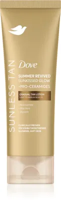 Автозагар для тела Dove Summer Revived Sunless Tan со стойким эффектом интенсивного загара