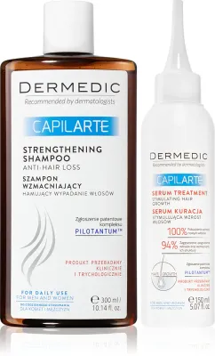 Набор для роста волос Dermedic Capilarte Hair Growth шампунь и сыворотка, для всех типов волос, 1 шт