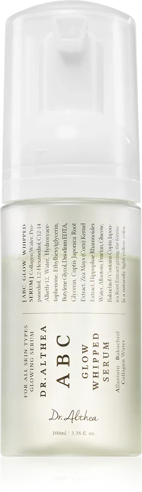 Сыворотка для лица Dr. Althea ABC Glow Whipped Serum с коллагеном, для сухой и зрелой кожи, 100 мл