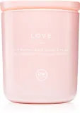 Свеча ароматическая DW Home Definitions LOVE Peony Apple цветочно-фруктовый аромат, с хлопковым фитилём, 264 г — фото 1