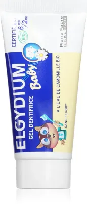 Зубная паста для малышей Elgydium Baby для первых зубов, без вкуса, 30 мл 6m