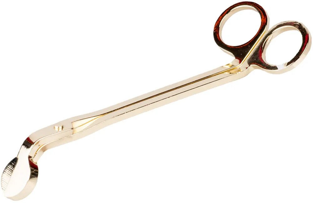 Ножницы для фитиля свечи Emocio Wick Trimmer Gold металлические, 1 шт