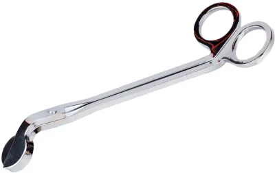 Ножницы для фитиля свечи Emocio Wick Trimmer Silver металлические, серебристые, 1 шт
