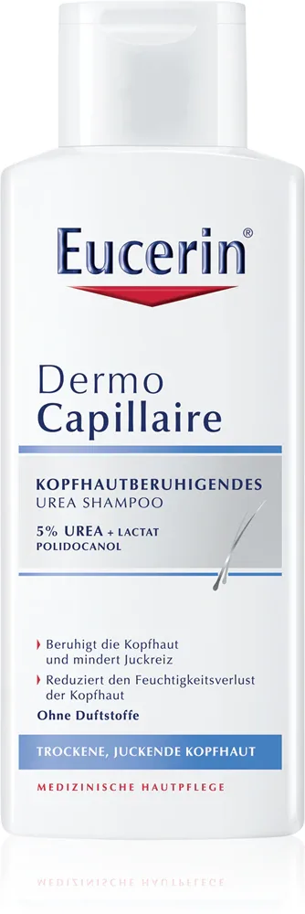 Шампунь для волос Eucerin DermoCapillaire для сухой и зудящей кожи головы, 250 мл