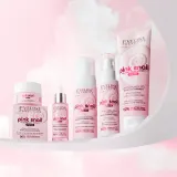 Сыворотка для лица Eveline Cosmetics Pink Snail Glazed Skin Effect с пептидами, увлажняющая, 30 мл — фото 8