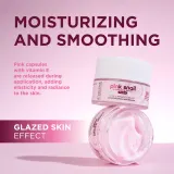 Крем для лица Eveline Cosmetics Pink Snail Glazed Skin Effect с фильтратом улиточного секрета, для любого типа кожи, 50 мл — фото 2