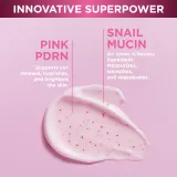 Крем для лица Eveline Cosmetics Pink Snail Glazed Skin Effect с фильтратом улиточного секрета, для любого типа кожи, 50 мл — фото 3