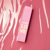 Помада для губ Eveline Cosmetics VINY LOVE Vinyl Lip Liquid жидкая, глянцевая, стойкая, 4 мл, оттенок 01 — фото 2