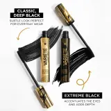 Тушь для ресниц Eveline Cosmetics Veriete Lashes Show удлиняющая, для объёма, чёрная, 10 мл, оттенок Black — фото 5