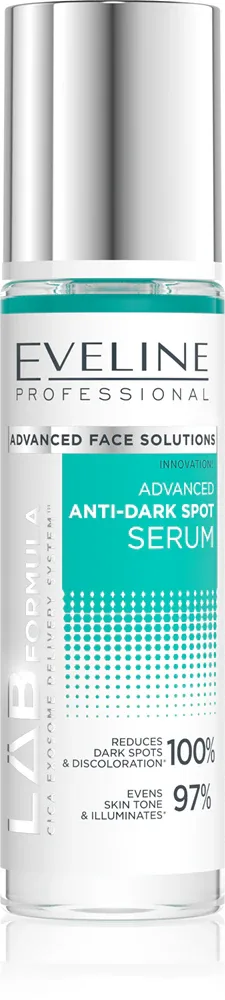 Сыворотка для лица Eveline Cosmetics LAB Formula 20% Solution с ниацинамидом, с гликолевой кислотой, 30 мл