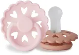 Пустышки FRIGG Fairytale Round Silicone 2-Pack Size 2 силиконовые, эргономичные, 2 шт — фото 1