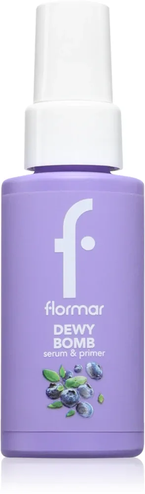 База под макияж flormar Serum Primer Dewy Bomb увлажняющая, разглаживающая, 30 мл